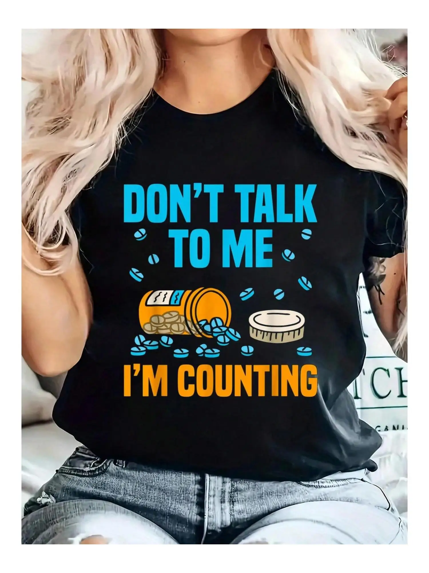 

Pharmacy Tech Technician Funny Counting Pills Pharmacist T-Shirt