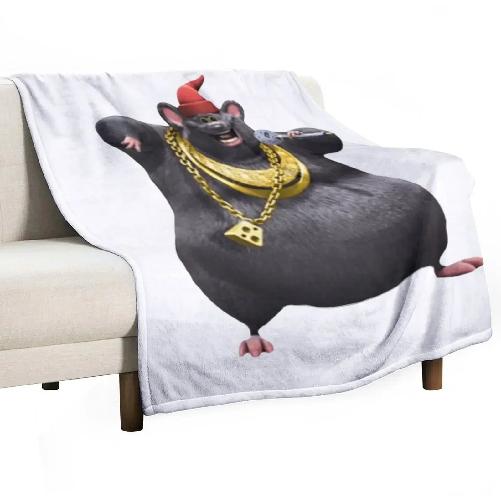 

Одеяло с принтом Biggie Cheese Тонкие зимние постельные одеяла