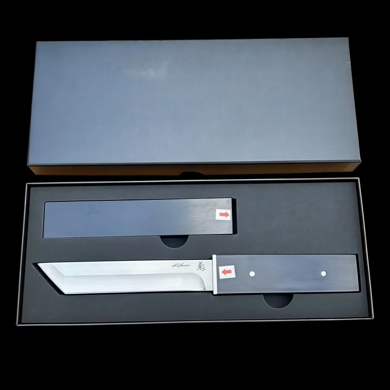 

Стальной нож для фруктов D2, цельная сталь, острый самурайский меч в японском стиле, домашнее использование, удобный, дыня и фрукты k