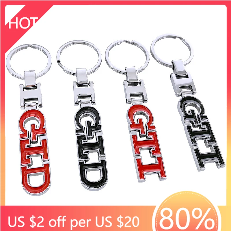 

Golf 3 4 MK3 MK4 2026 Hot For VW VOLKSWAGEN GTI GTD Logo Car Keychain Key Chain Auto Badge Key Ring Accessories For Volkswagen R