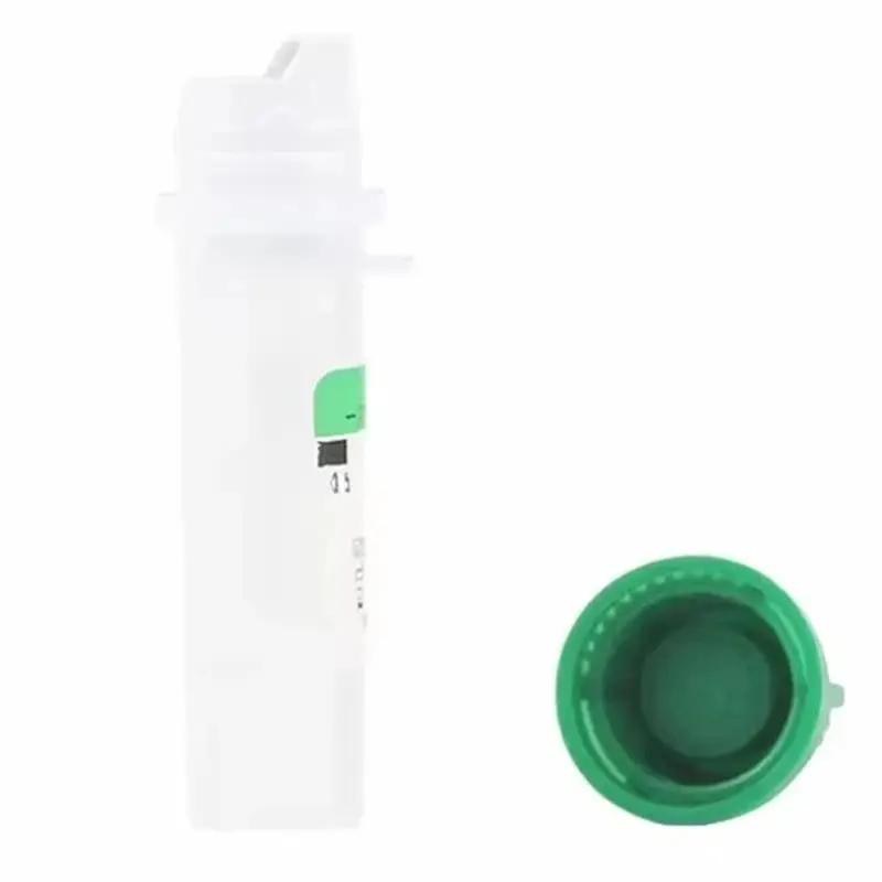 Sterile Micro Tube 0.5Ml Collection With Heparin Sodium And Green Cap For Sample Storage