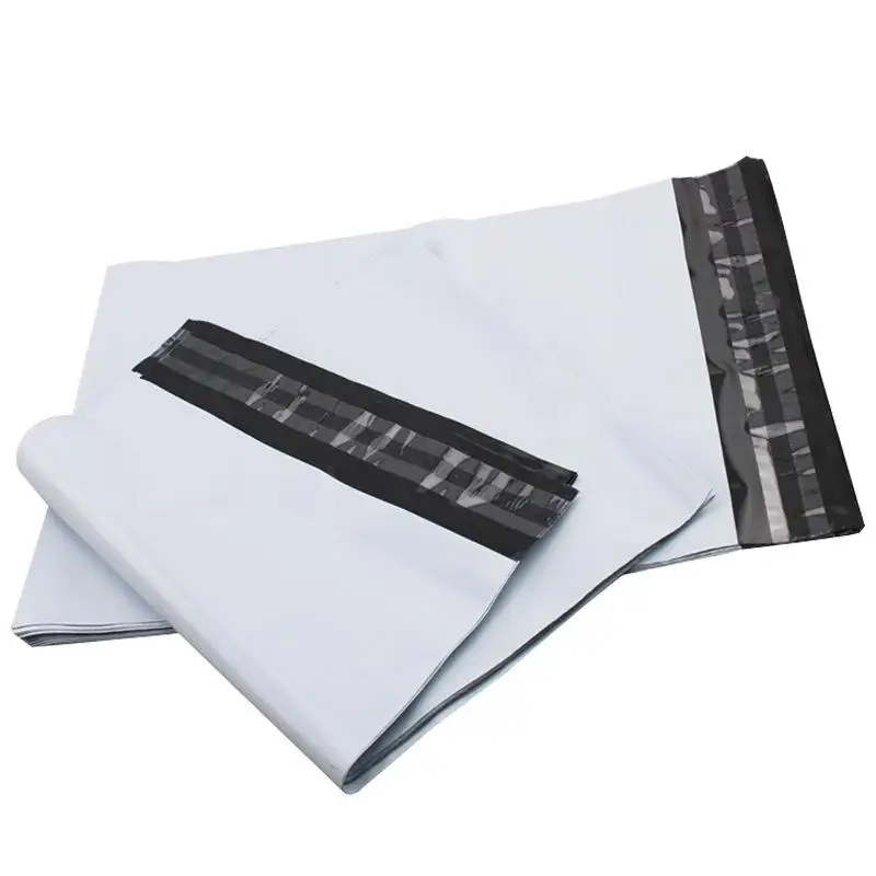 20Pcs Ploy Shipping Bags,PE Plastic Express Envelope Storage,White Color Mailing Bags,Self-seal Adhesive Courier Bags