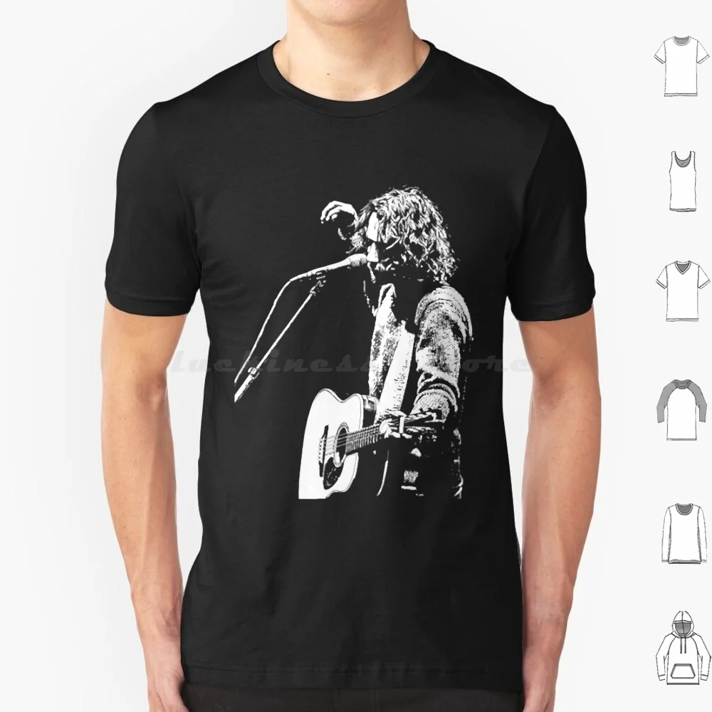 Fotografía de Cornell camiseta tamaño grande 100% algodón Chris Music Band EE. UU. Inglaterra EE. UU. clásico Pop vocalista