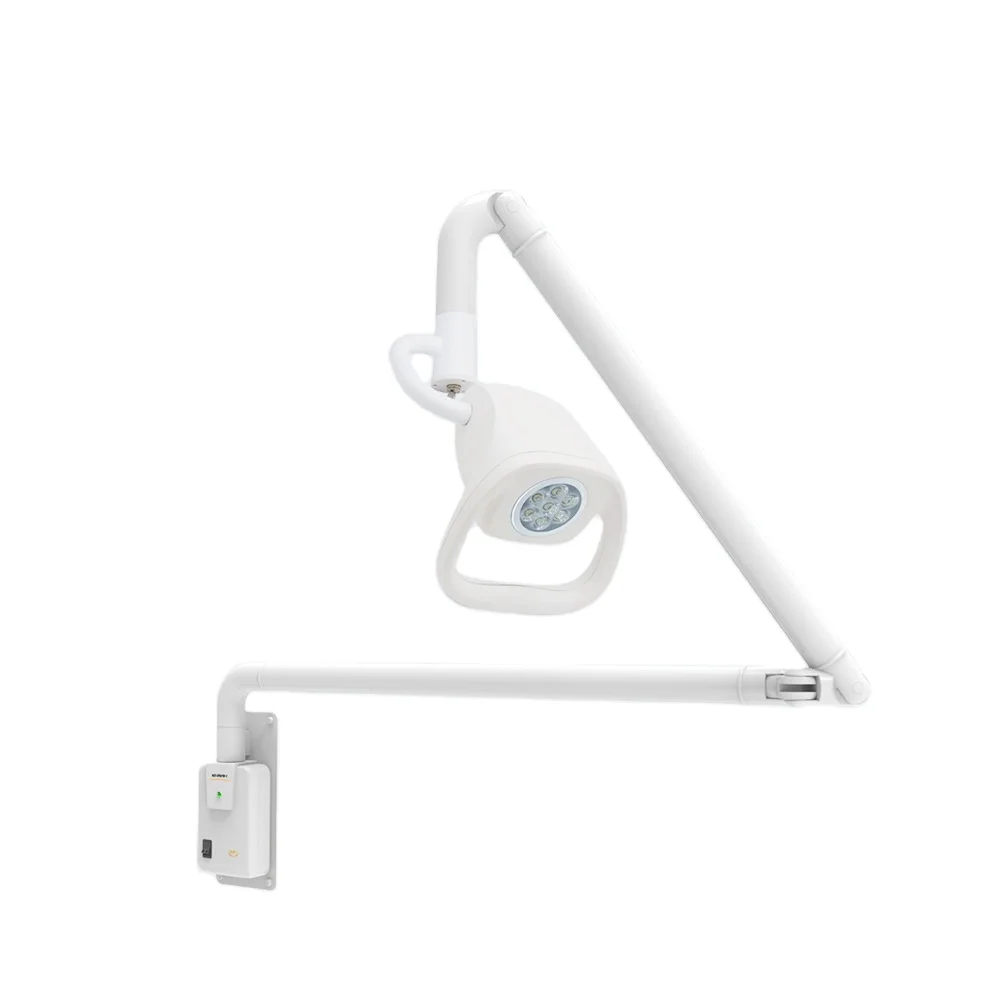 21 واط LED 7 ثقوب معلقة التشغيل مصباح مساعد الحائط الطبية فحص بيطري الضوء الجراحي مع #2