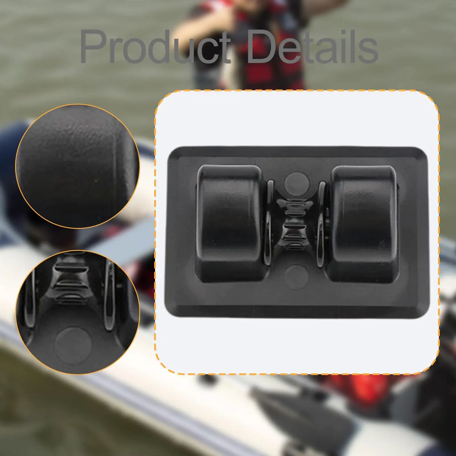 مرساة بحرية ربط التصحيح حامل PVC آمن لملحقات الرياضات المائية قارب كاياك القابل للنفخ #5