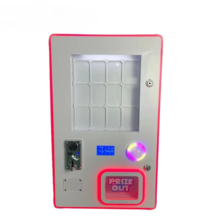 Small coin vending card machine wholesale photo sticker card vending machine game machine