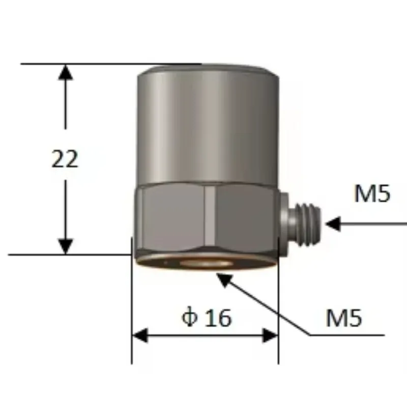 가속도 센서 A11C100 일반 PE 단축 충전 진동 센서 가속도계 센서