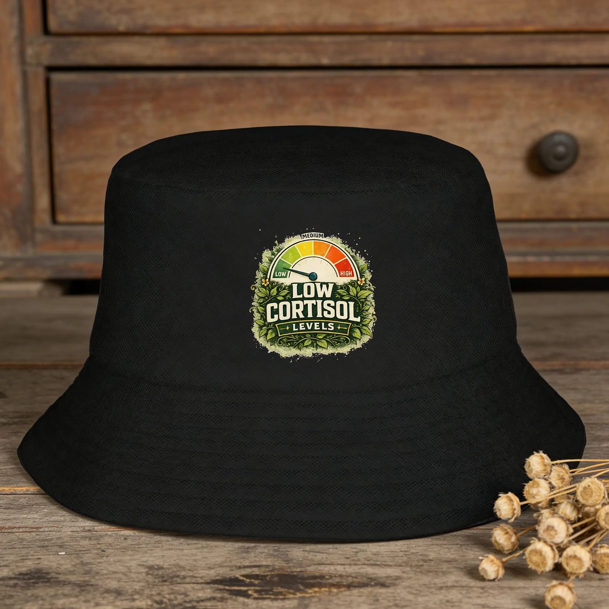 Low Cortisol Levels  Bucket Hat  Outdoor Fisherman Caps For Couple Casual Beach Travel Visor Hats Breathable Design Cap