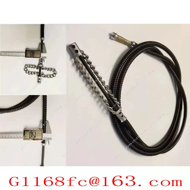 Electric Drill Pipe Dredging Tool Spring Pipe Unblocker 1.5/3/5/6/20 Meters for Bathroom Kitchen Sink Drain Clog Remover Cleaner
