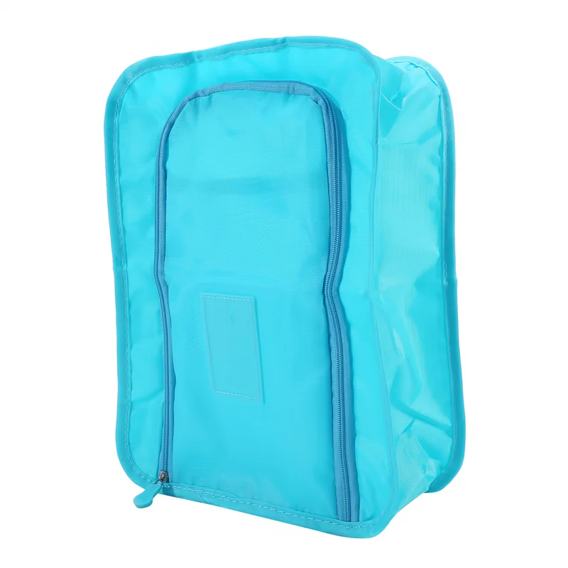 Portable Waterproof Shoes Organizer Storage Bag Pouch Pocket Packing Cubes Handle Nylon Zipper Bag for Travel Accessories