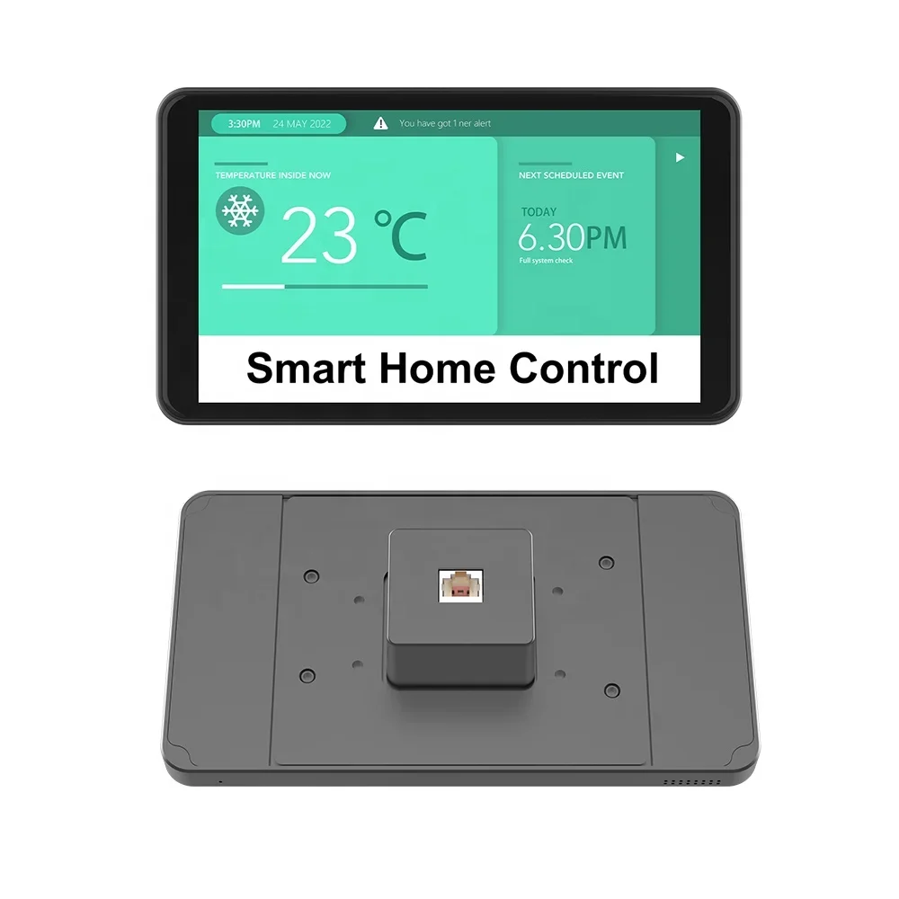 Customized 5 inch smart hom Inwall mounted tablet poe zigbee switch electronics mounted tablet smart home NFC tablet android