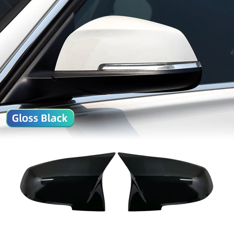 Weiße Rückspiegelkappe Flügel Seitenspiegelabdeckung für BMW 1 2 3 3GT 4X1 E84 M2 i3 Serie F20 F21 F22 F23 F30 F31 F32 F33 F34 F80