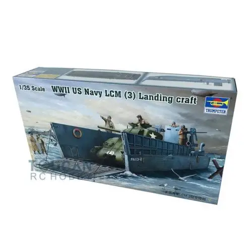 

Trumpeter 00347 1/35 Plastic World War II US Landing Craft Machanize LCM(3) Static Model TH05279-SMT8