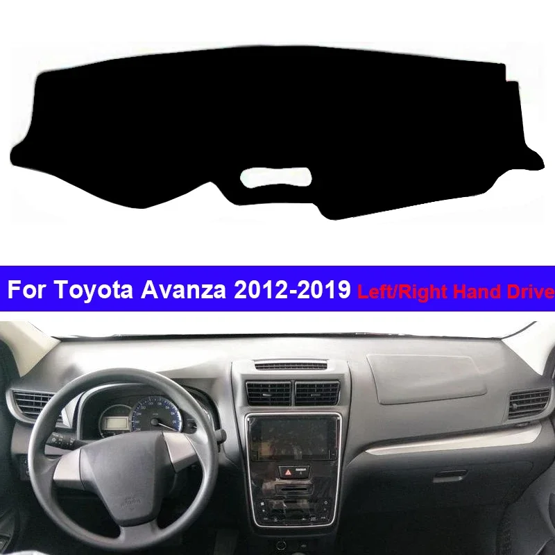 Car Dashboard Cover Dash Mat Carpet Cape for Toyota Avanza 2012 - 2019 Auto Sun Shade,UV Protection ,Anti-Dirt2015-2018