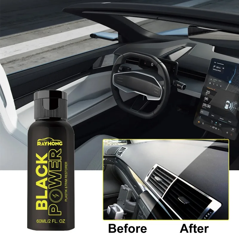 Plastic Refinishing Agent for Cars, Refinishing, Maintenance and Polishing Agent for Plastic Bodies and Dashboards of Automobiles and Motorcycles