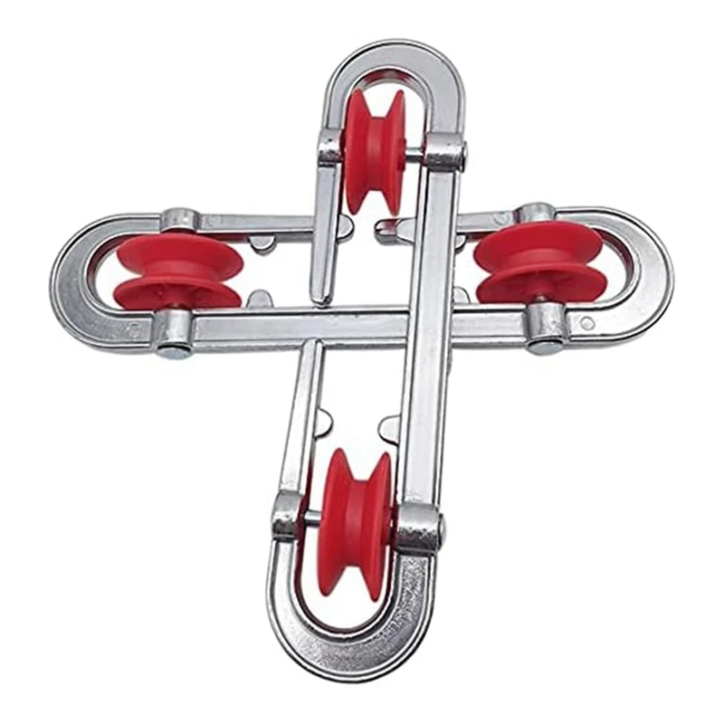 Clothes Drying Rack Rolling Separator For Heavy Loads And Long Clothesline,2 Pack