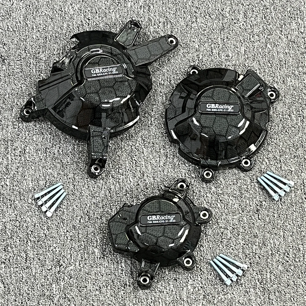 CBR650 엔진 보호 커버 HONDA CBR650R 2021 2022 2023 2024 2025 CB650R 2021 2022 2023 2024 2025 탄소 섬유 인쇄