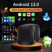Android 13 Carplay Ai Box inalámbrico Android Auto Smart TV Box sistema inteligente de coche WIFI soporte Netflix YouTube FOTA actualización