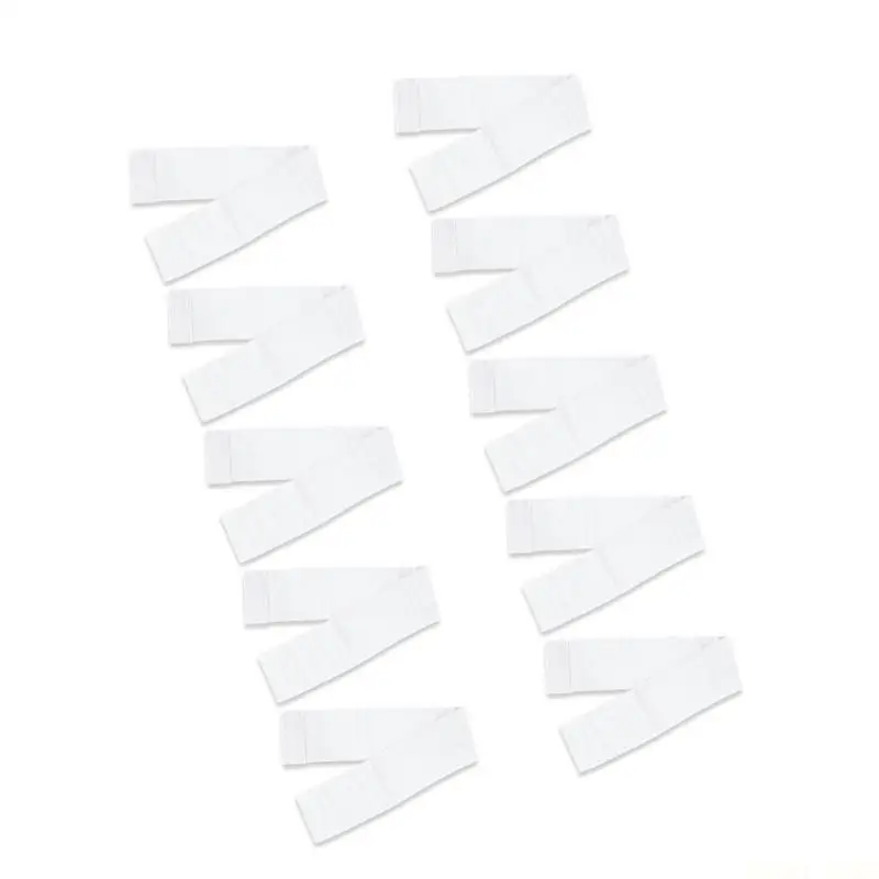 U2JB 10 Pack Adjustable Sports Head Wrap for Running Gym Yogas Nonslip Design Comfort