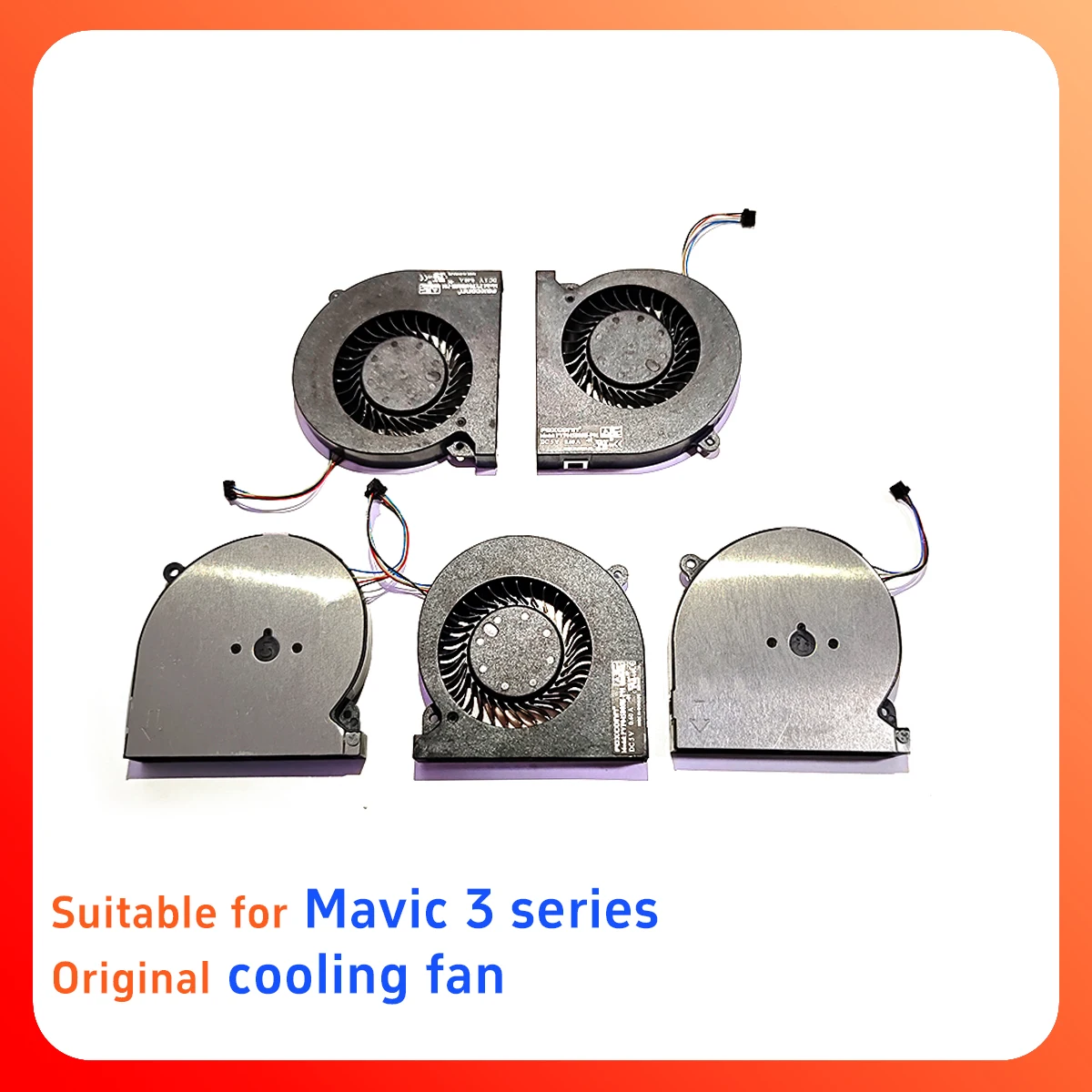 

Оригинальный охлаждающий вентилятор, снятый из новой машины, Подходит для DJI Mavic 3/3 Pro/3 Classic/3 Cine/3T.