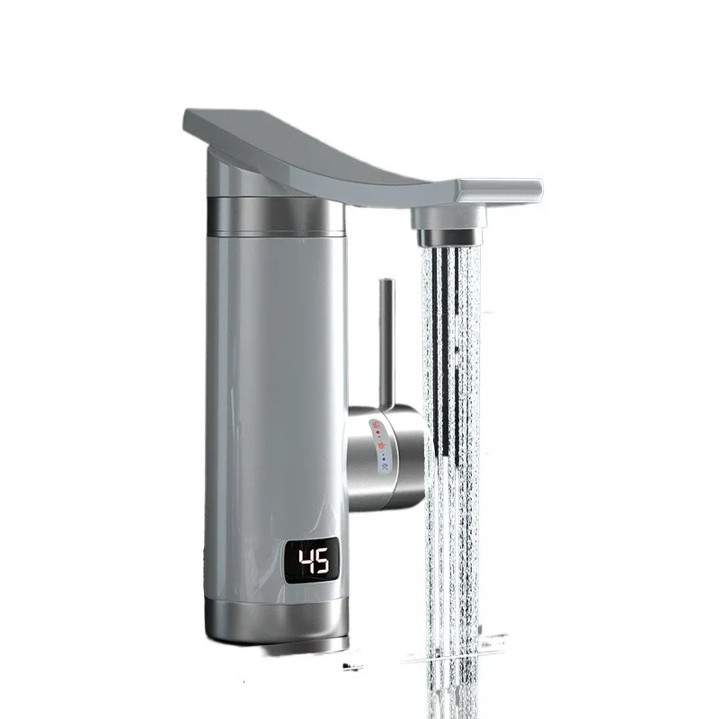 

Tankless Smart Mini Portable Hot and Cold Led Electric Faucet Water Heater Faucet for Bathroom and Kitchen