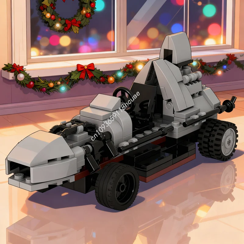 

Набор для сборки модели автомобиля «Одинокий волк» из серии «Мад Макс 2», 178 деталей, конструктор MOC, подарок на Рождество, архитектурная игрушка, развивающий конструктор