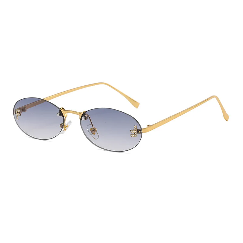 Zirosat 8115 randlose Sonnenbrille Männer Frauen Legierung optische verschreibung pflicht ige Brillen fassungen Brillen