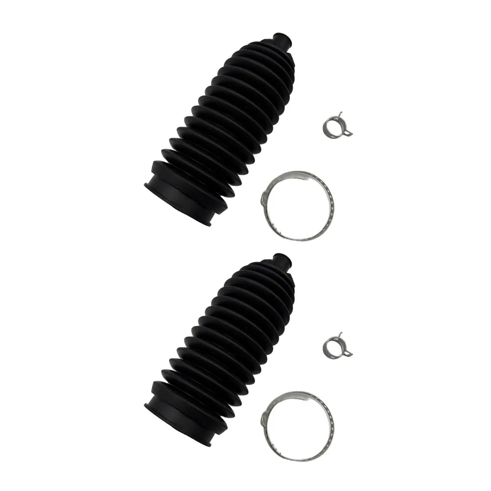 For Steering Rotation Black Steering Rack Boot Steering Boot Rubber Dust Cover Prevent Internal Wear Block Sand And Mud
