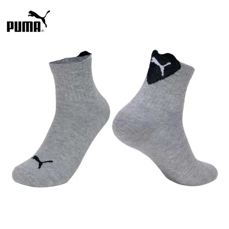 

Puma women's socks 2026 new low-top short socks short tube socks comfortable and breathable grey casual socks 952035-02