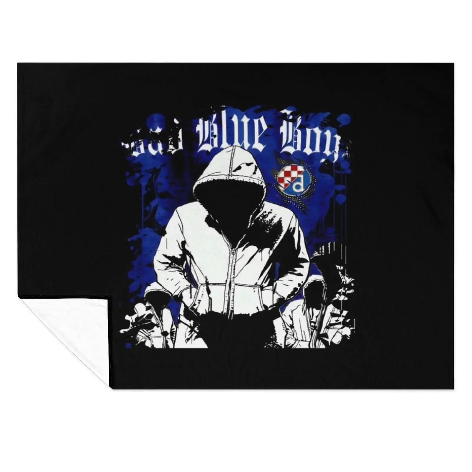 

Dinamo Zagreb Purgeri Croatia Bad Blue Boys Football Croatian Soccer Modric Bbb Hooligans Supporters Croat Throw Blanket