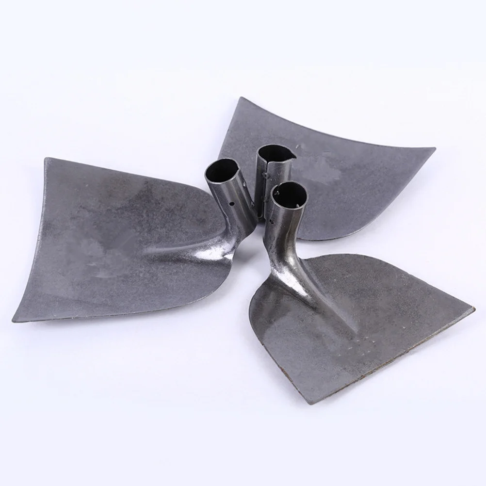 High Hardness Hoe Head Manganese Steel Replacement Heavy Duty Widened Design for Easy Plowing Farm Garden Soil Loosening