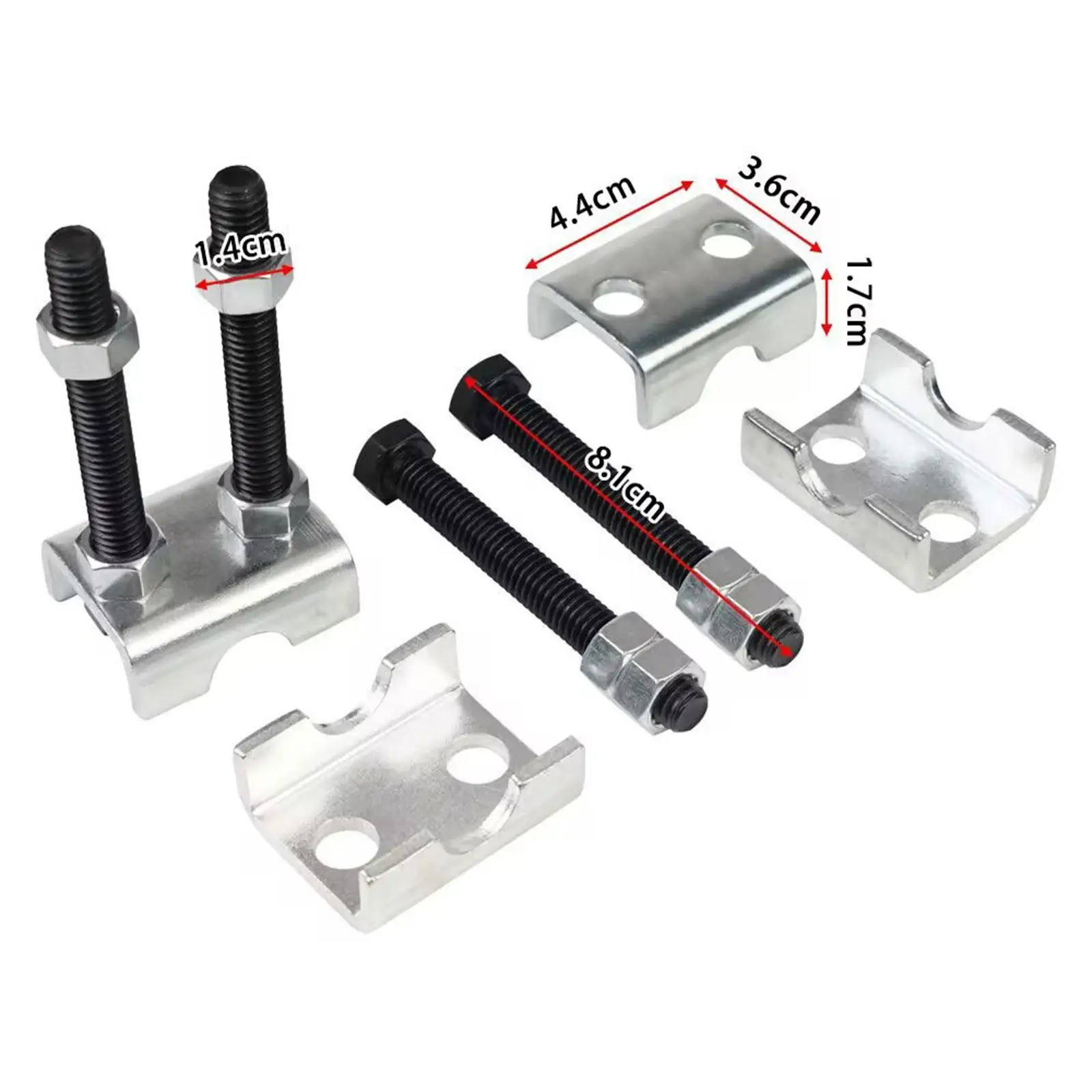 

High Pressure Resistant Iron Coil Spring Compressor Kit Mini Adjustable Spring Tool for Shock Absorber Installation