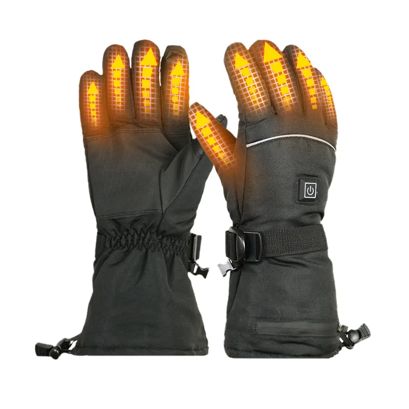 

Are suitable for hot-selling smart heating gloves winter outdoor riding three-speed warm gloves