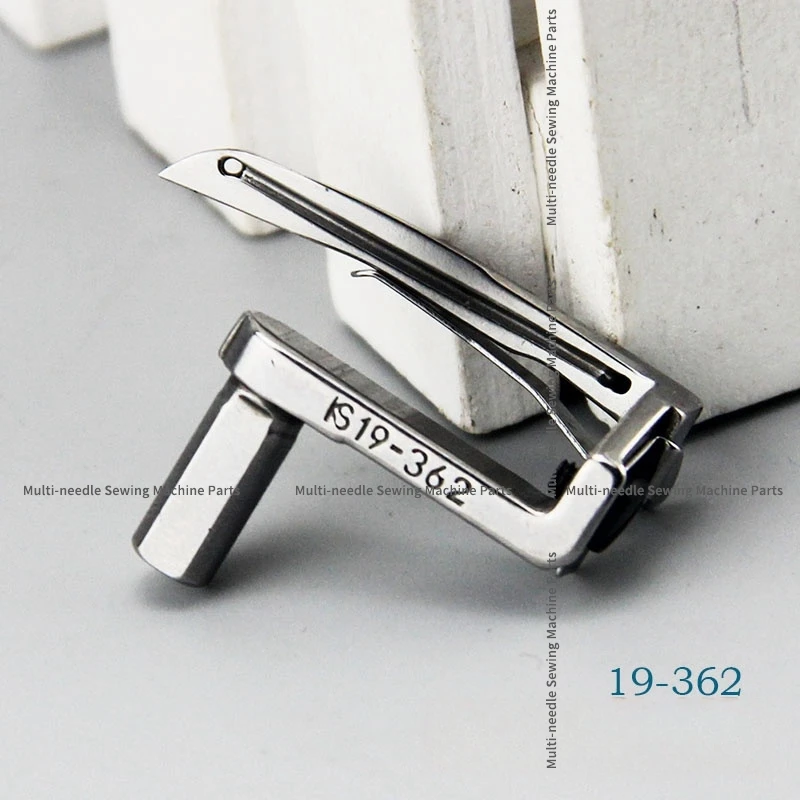 1 peça original looper 19-362 19-363 dente dobrável 1302 crochê de dente de cachorro para máquina de costura industrial senben Kansai