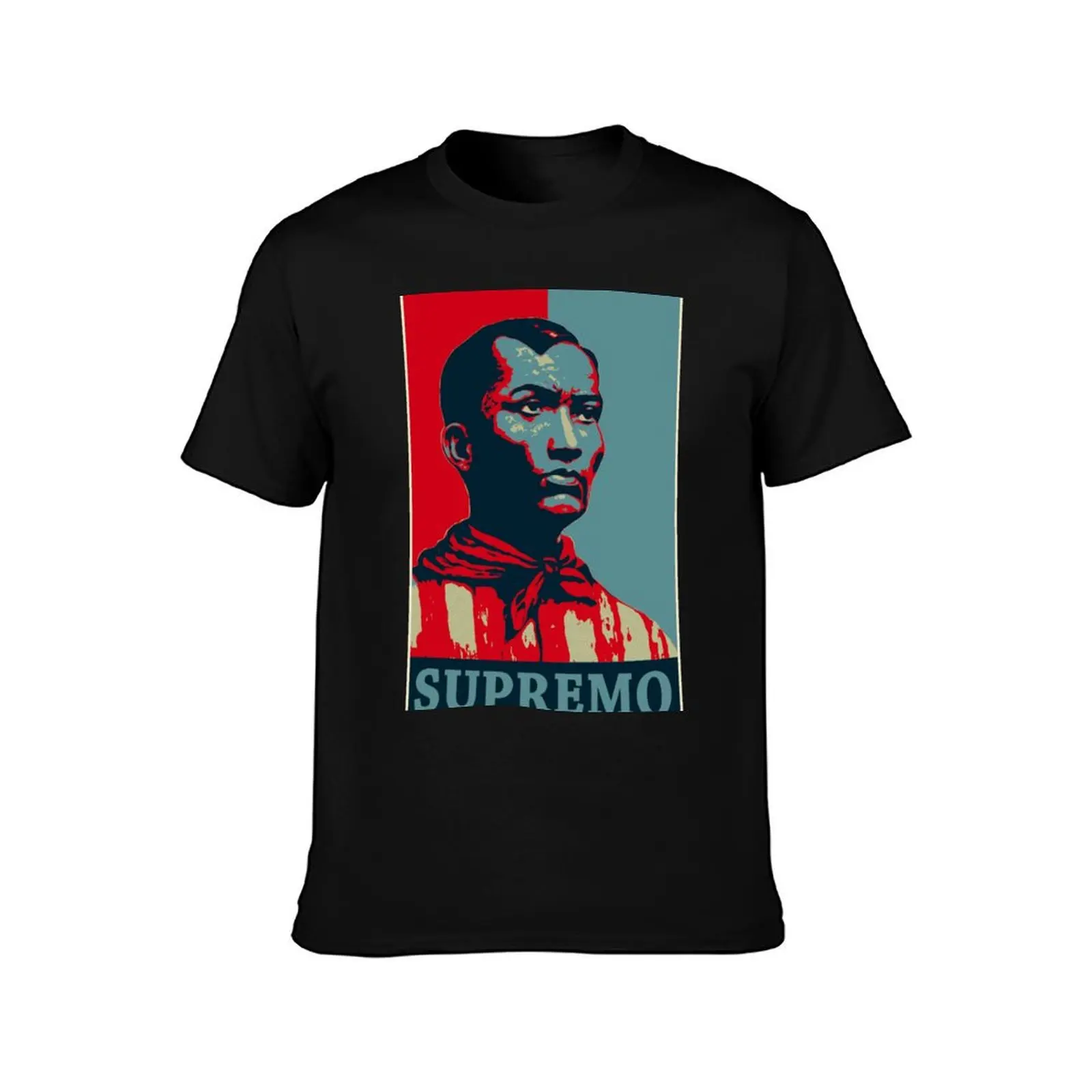 Andres Bonifacio - Supremo: Shepard Fairey-inspired T-Shirt Stain Resistant Casual Tee T-Shirt