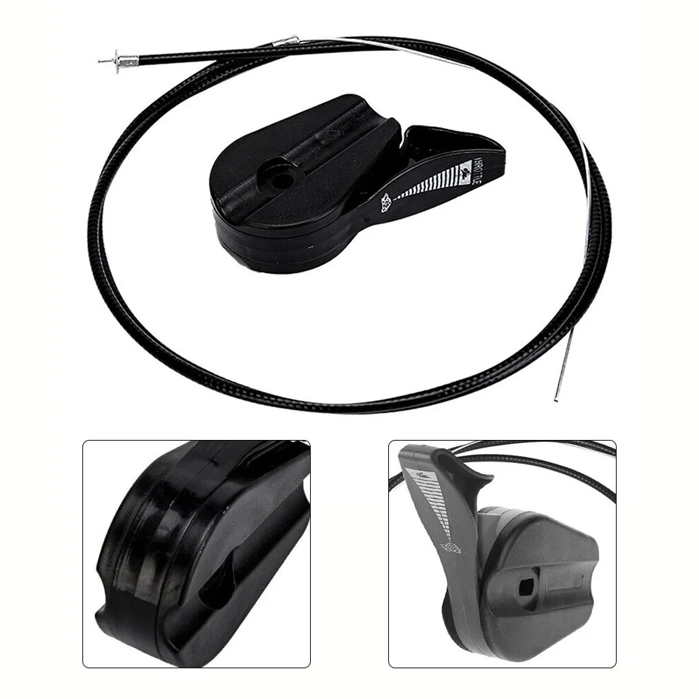 Plastic Coated Throttle Control Cable for VICTA and For ROVER 4 Lawn Mowers Reliable Performance and Compatibility