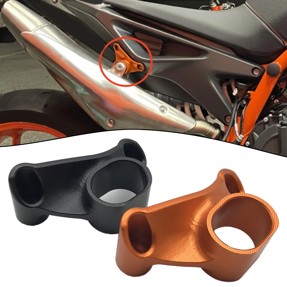 

High Performance Exhaust Pipe Hanger Bracket for DUKE790 & For DUKE890 (2018 2021) Sand Blasted and Anodised Finish