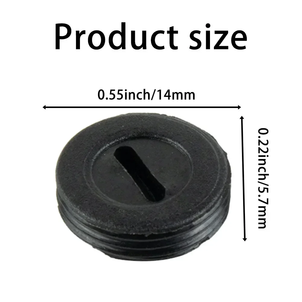 Para cubierta de cepillo de carbono de Motor transmisión de plástico 10 Uds cubierta de tapa para Motor 12 - 22mm accesorios de alta calidad