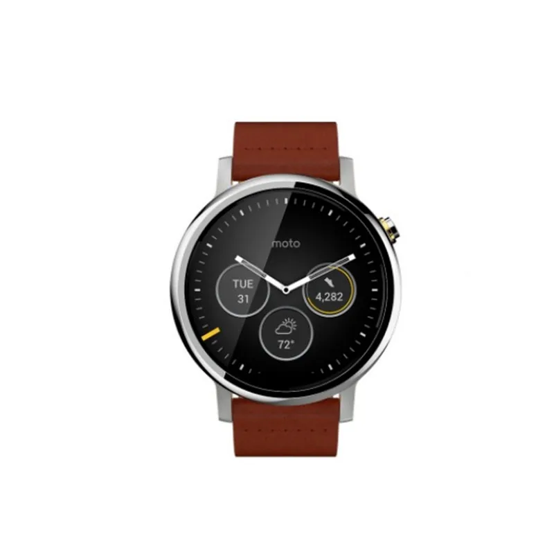 Imagem -04 - Motorola Smartver 2nd Generation Moto 360 Relógio Inteligente Versão Internacional 42 mm Ouro Rosa à Prova Impermeável Água Versão Global