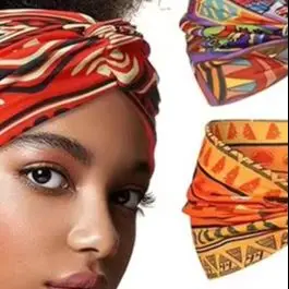 

Widening High Strength Bohemian Yoga Sports Headband African Style Headband Yoga Headband For Exercise