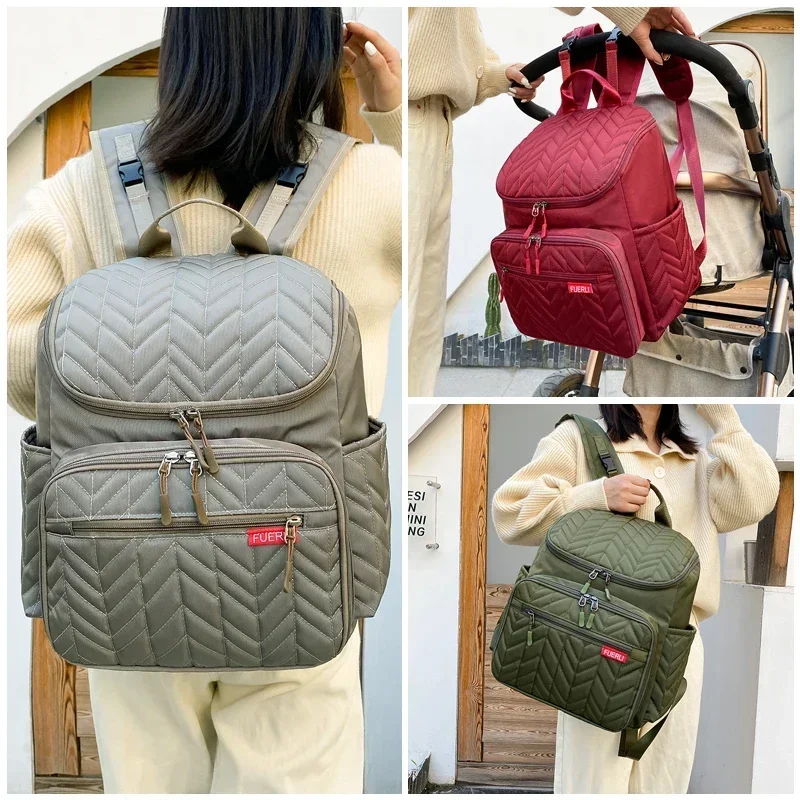 Women Backpack Ladies Shoulder Backpacks Large Capacity Mommy Baby Nursing Bags Fashion Female Business Laptop Mummy bag 
