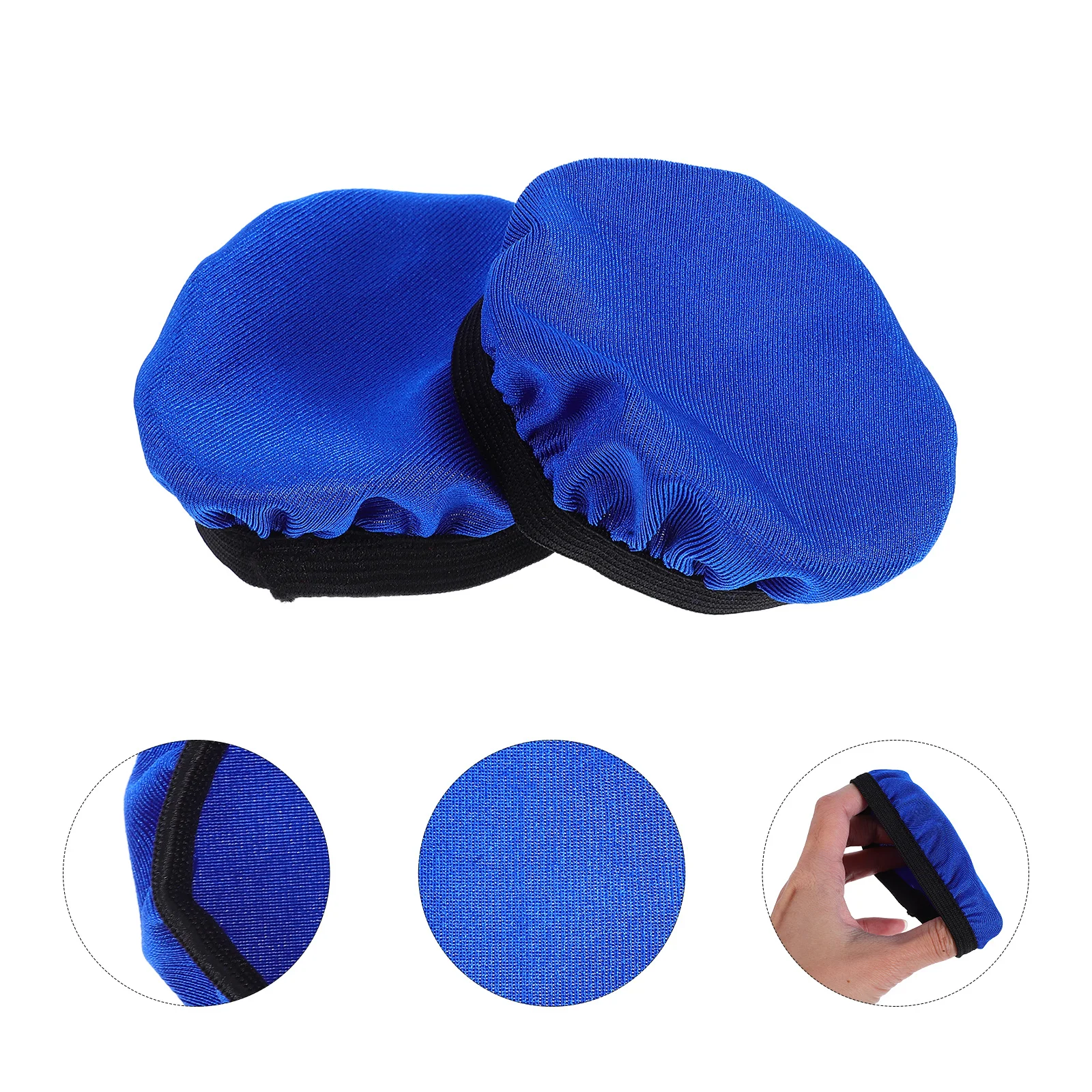 

6 Pcs Headphone Dust Cover Ear Covers Disposable Fabric Headphones Knitted Liner