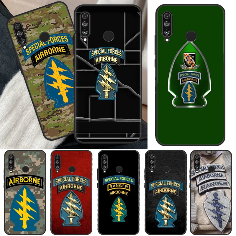 Special Forces Airborne Cover For Huawei P30 Lite P40 P20 P50 Pro Nova 5T P Smart 2019 Case For Honor 50 10i 8X