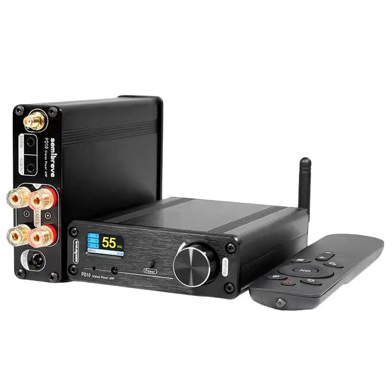 Semibreve PD10 ESS9038Q2M бытовой 200 Вт Bluetooth 5,2 мини-усилитель декодирования TPA3116 × 2 стерео лихорадки