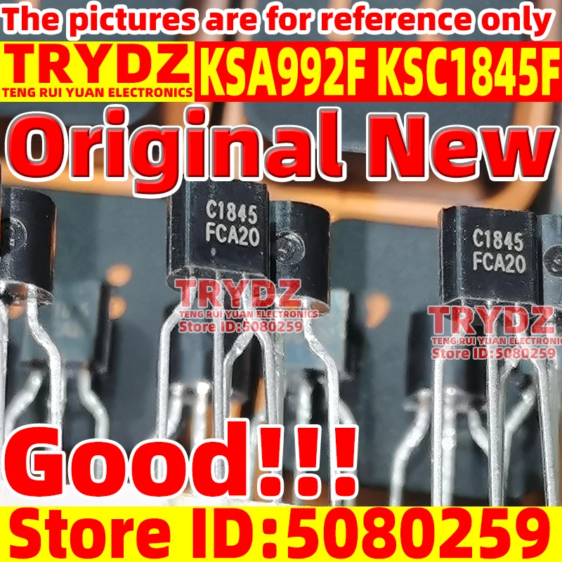 5쌍 오리지널 새 제품 KSA992F KSC1845F A992F C1845F는 A970 C2240을 대체합니다.