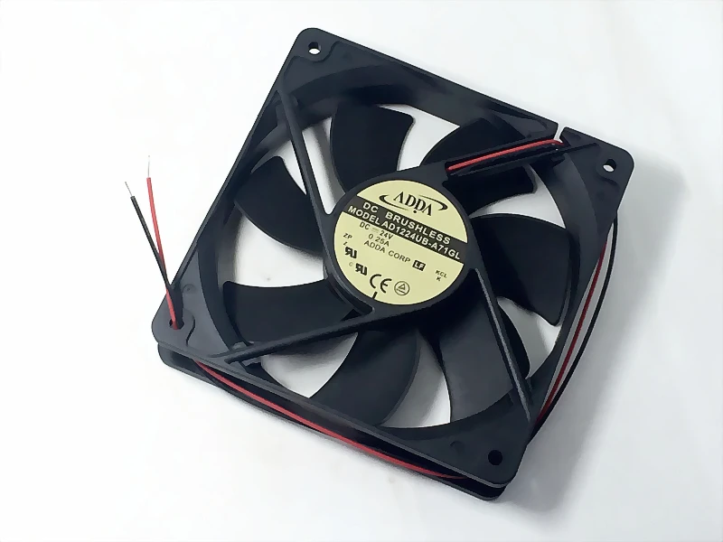 НОВЫЙ ОРИГИНАЛЬНЫЙ AD1224UB-A71GL DC24V 0,25A 12025 120x120x25 мм ОХЛАЖДАЮЩИЙ ВЕНТИЛЯТОР РАДИАТОР