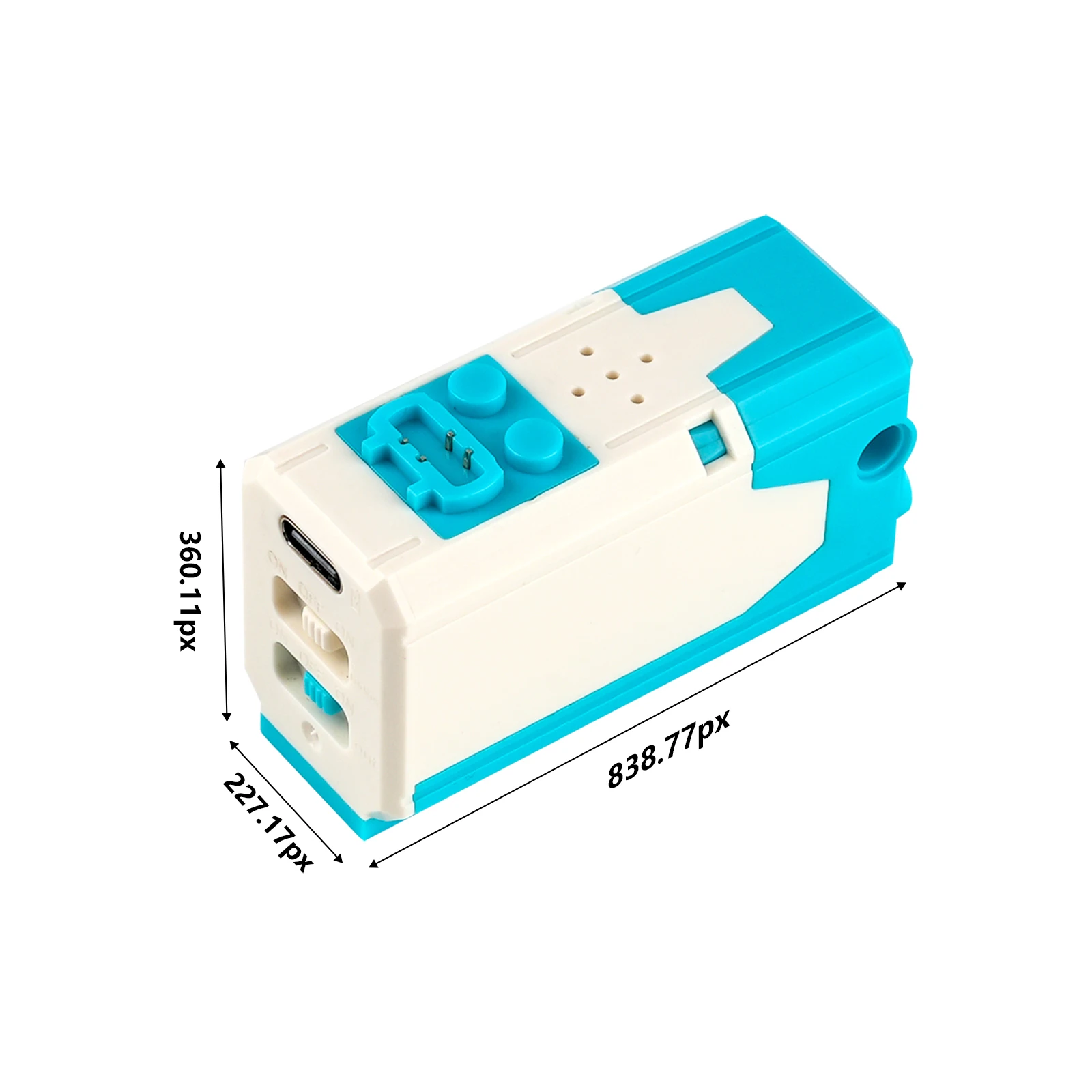 Bloques de construcción recargables con Motor M/L 8883, funciones de potencia compatibles con Legoeds 9686, piezas modificadas técnicas