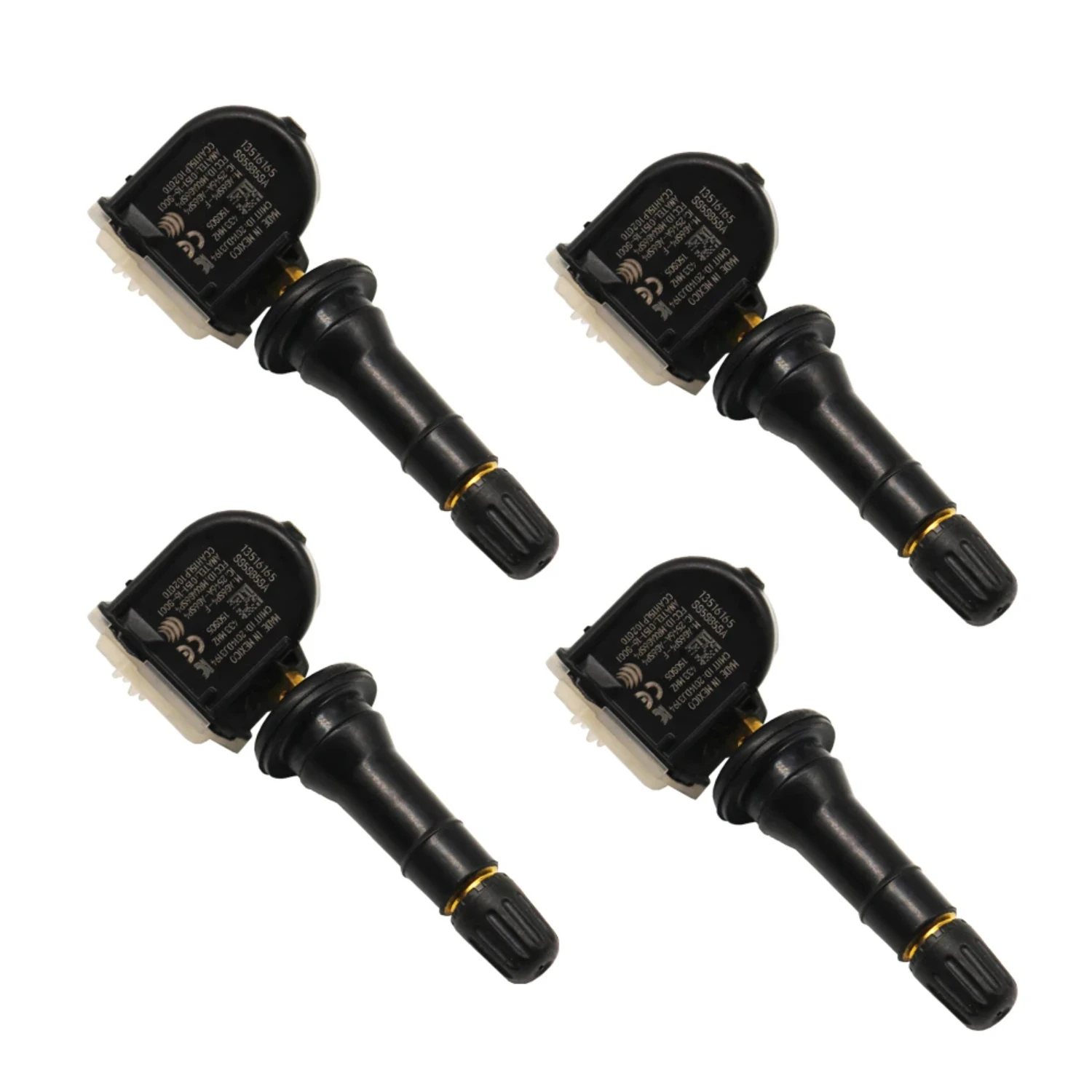 4pcs 2019-2024 Cruze CT6 XT4 XT5 XT6 433MHz TPMS Sensor Car Tyre Pressure Sensor 13516165 13598773