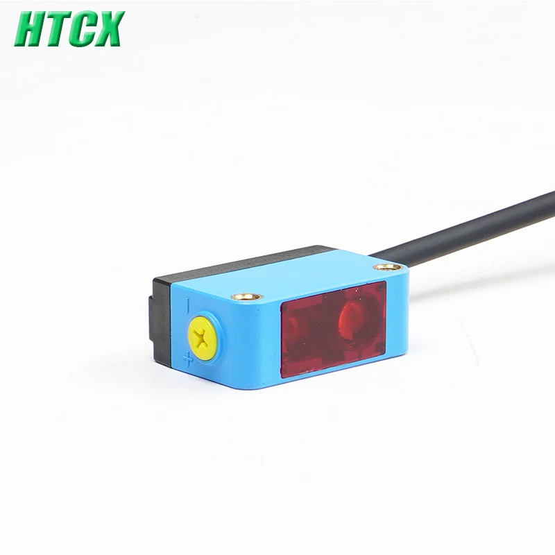 New Long Range Diffuse Reflective NPN Photoelectric Switch Sensor E3ZG-D62 Small Spot Normally Open and Normally Closed 2 Meters