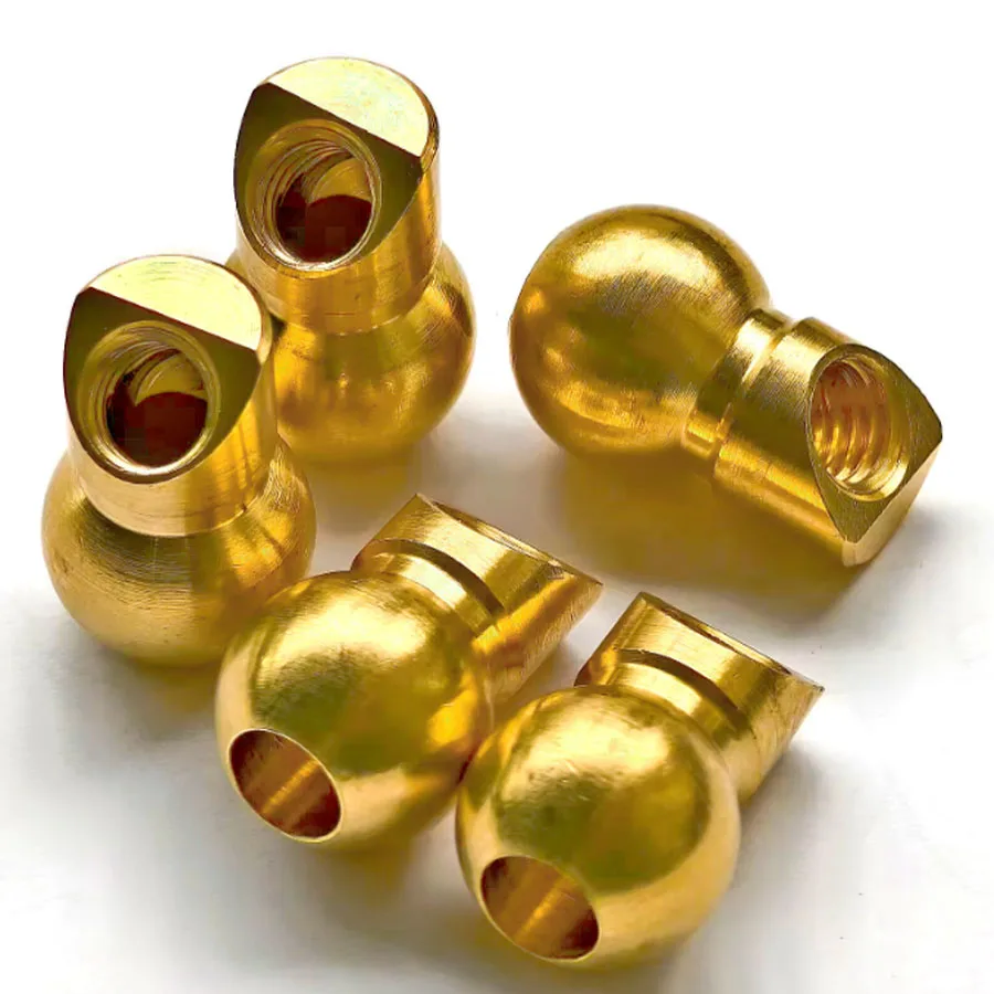 5PCS car cooling plug brass ball head extended straight nozzle Six Xin knife tower spray nozzle